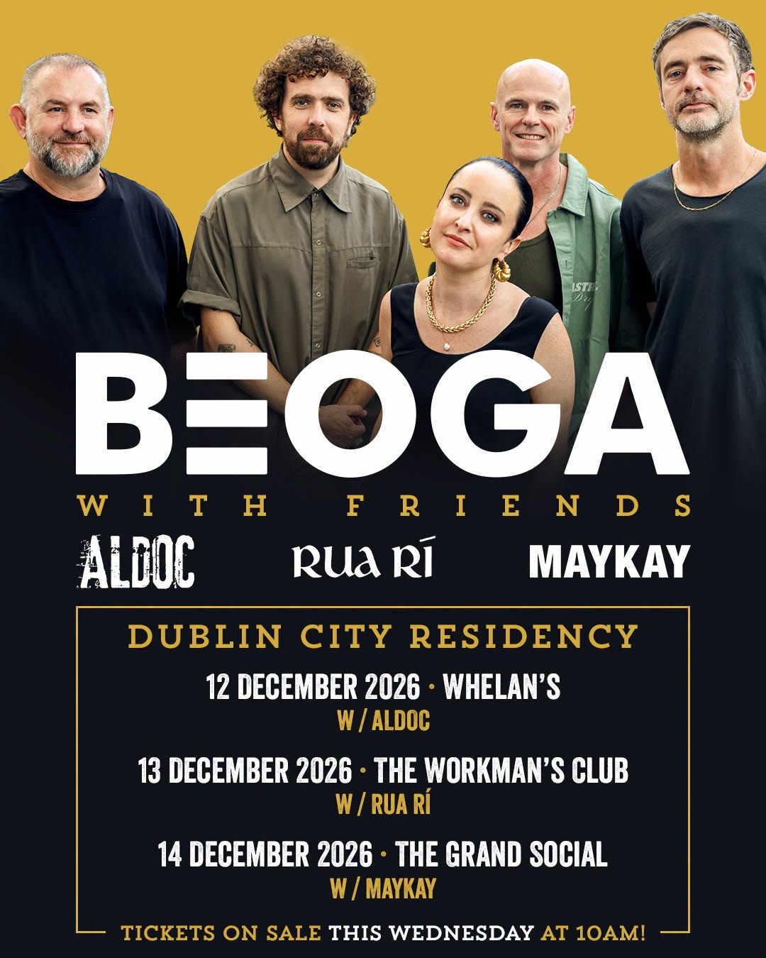 Beoga Dublin December 2026