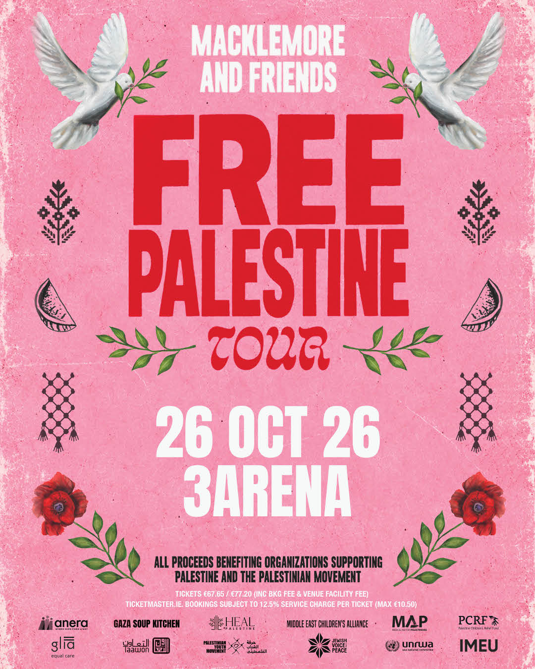 Macklemore Free Palestine Tour