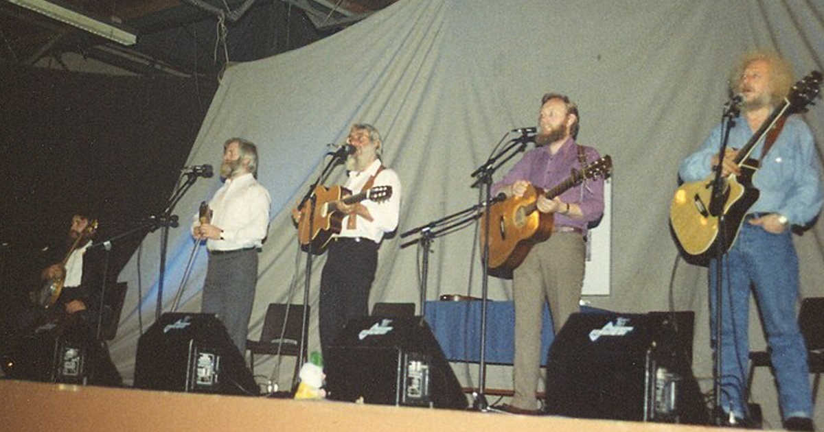 The Dubliners Irish folk band performing live in Eindhoven