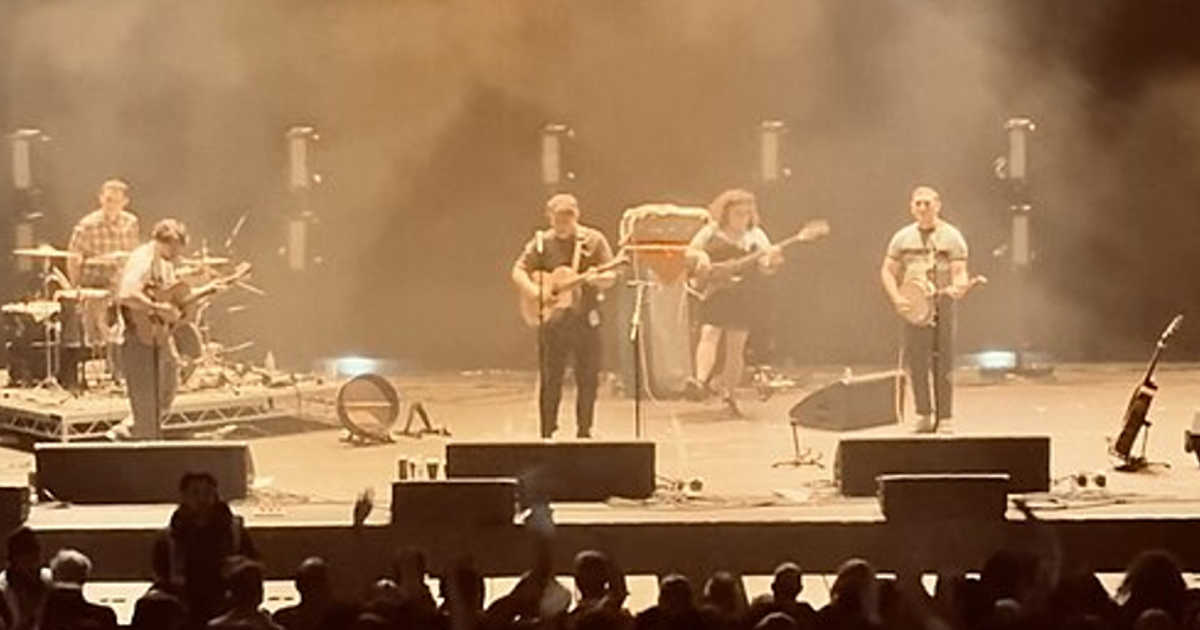 The Mary Wallopers performing live at the O2 Ritz in Manchester