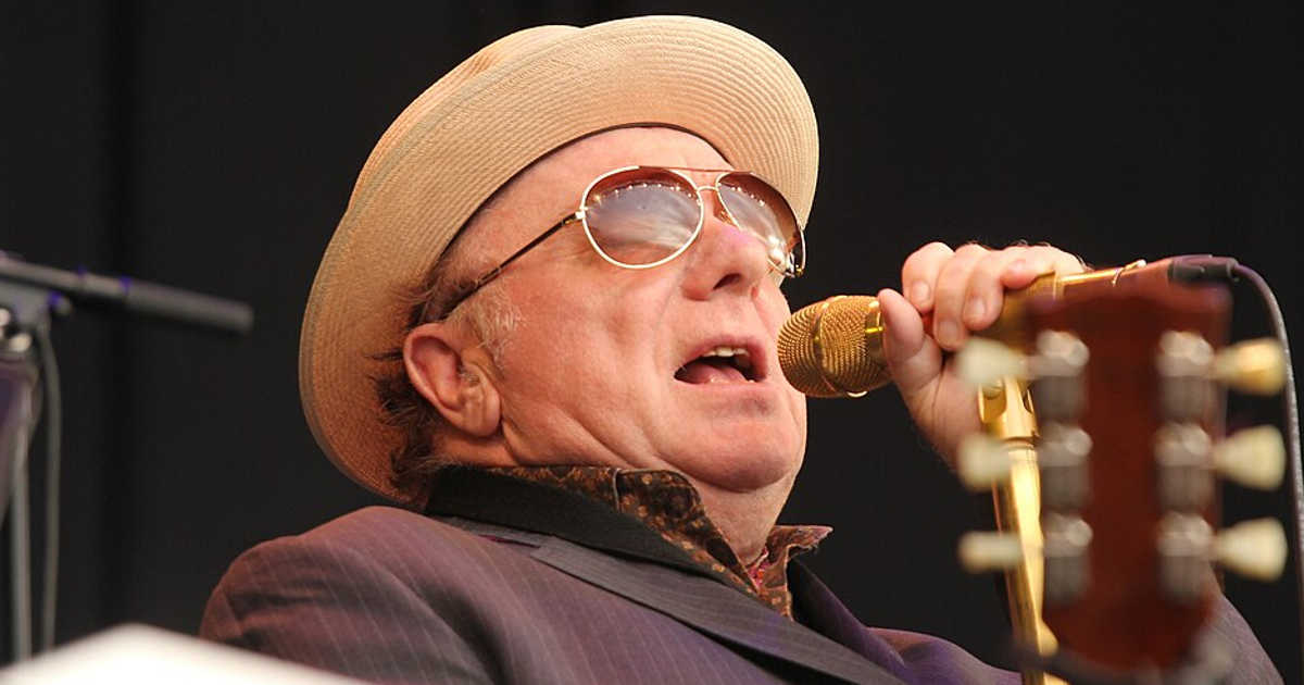 Van Morrison performing live at Notodden Blues Festival in 2013
